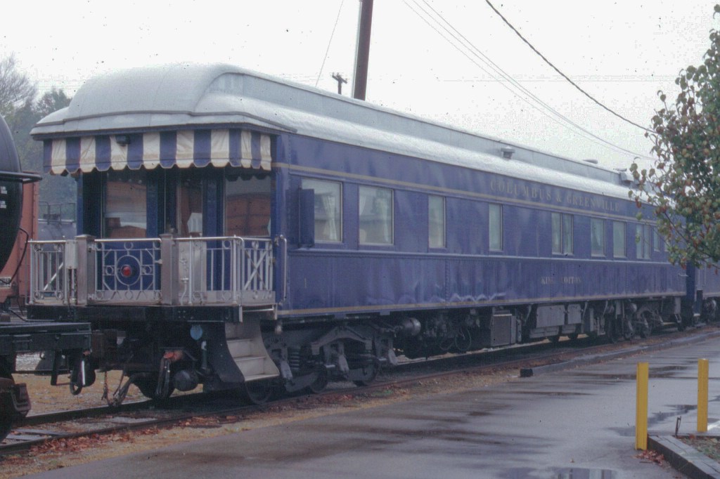 Cagy observation car King Cotton